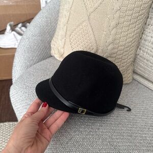 H&M Chic Horseback Riding Black Women's Hat